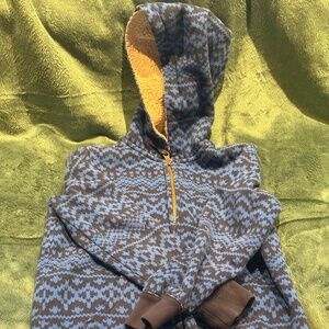 Kids Lands' End Sherpa Fleece Hoodie